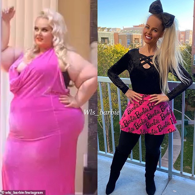 Nàng béo 154 kg phẫu thuật cắt bỏ 80% dạ dày, lột xác kinh ngạc để giống búp bê Barbie - Ảnh 4.