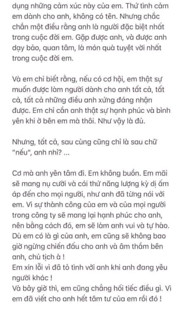 Nghi vấn Hải Tú gửi 4-5 trang mail tỏ tình cho Sơn Tùng: Em xin lỗi vì đã tỏ tình khi anh đang yêu người khác - Ảnh 1.