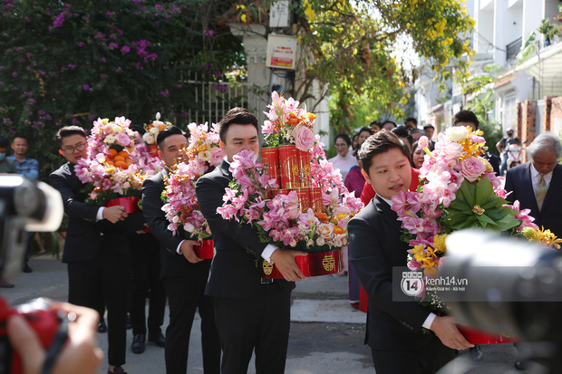 Cận cảnh sính lễ xa xỉ trong đám cưới Phan Thành - Primmy Trương: nhìn chỉ muốn loá mắt vì ghen tị - Ảnh 1.