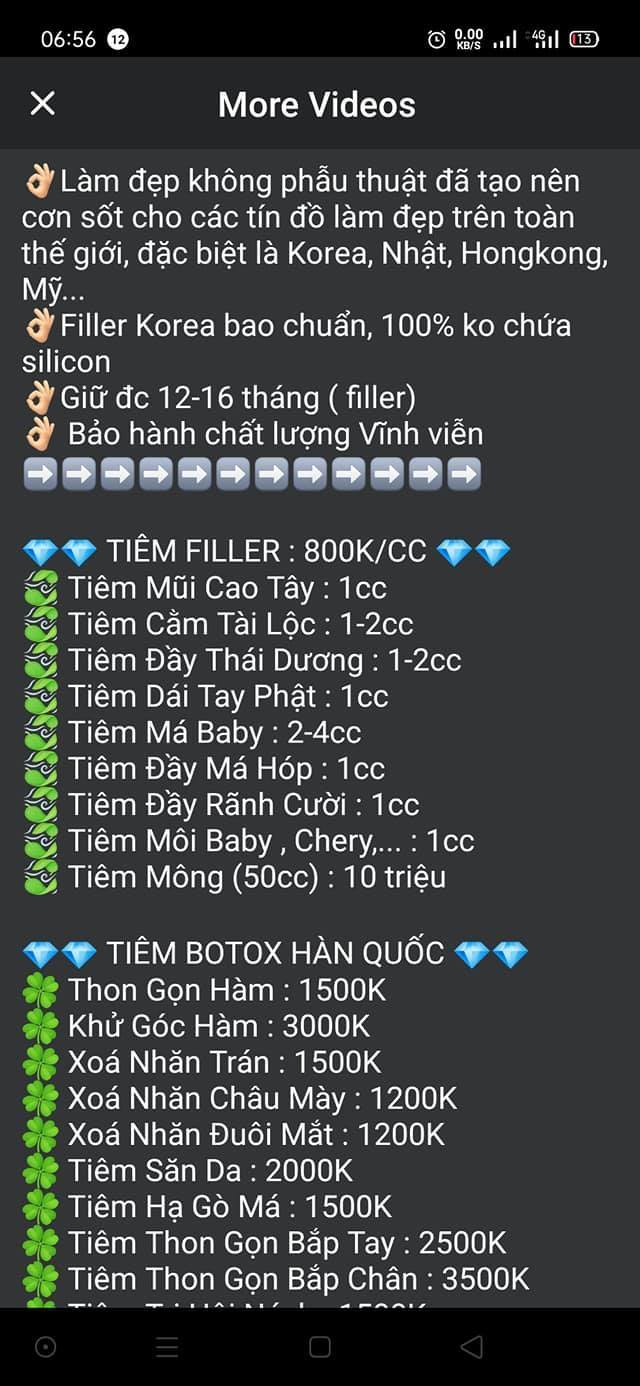 Spa quảng c&aacute;o rầm rầm ti&ecirc;m filler l&agrave;m đẹp gi&aacute; 800 ngh&igrave;n đồng, b&aacute;c sĩ r&ugrave;ng m&igrave;nh - Ảnh 1.