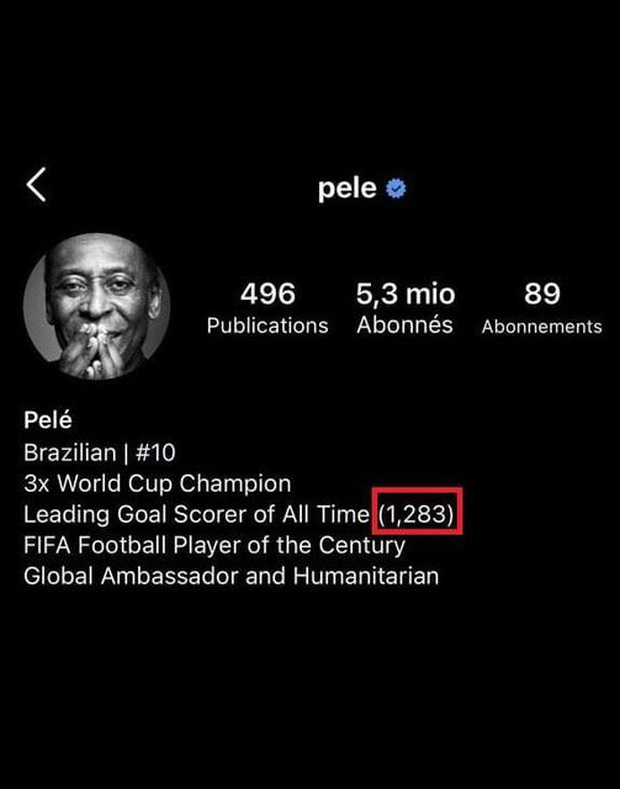 Pele đáp trả tin đồn chỉnh sửa trang cá nhân để phủ nhận thành tích của Ronaldo - Ảnh 4.