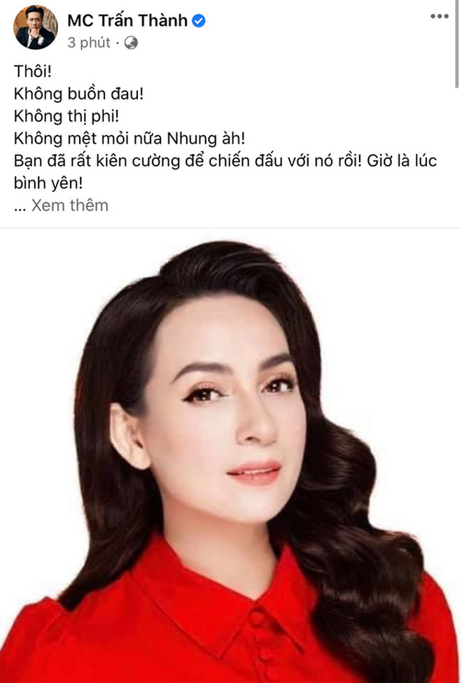 Đại diện cố ca sĩ Phi Nhung lên tiếng khi Trấn Thành bị chỉ trích vì xưng “bạn” dù kém đàn chị 17 tuổi - Ảnh 2.