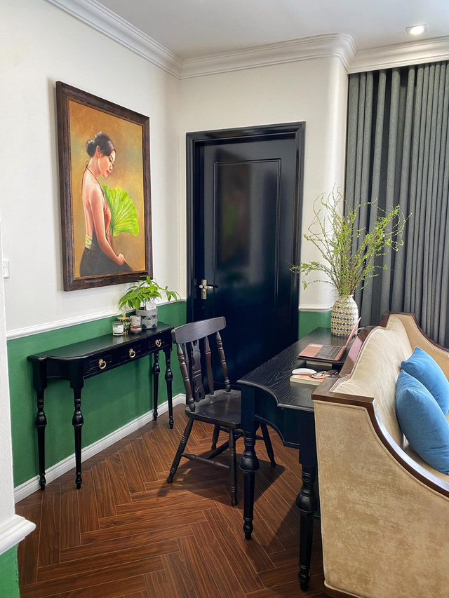 Ngôi nhà phong cách Indochine của đôi vợ chồng trẻ: Chi 700 triệu để mang cảm giác Hà Nội đầy tinh tế vào từng góc nhà - Ảnh 6. Ngôi nhà phong cách Indochine của đôi vợ chồng trẻ: Chi 700 triệu để mang cảm giác Hà Nội đầy tinh tế vào từng góc nhà - Ảnh 6.