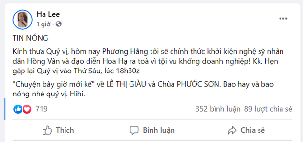 Cuoc chien ba Phuong Hang voi showbiz Viet: Hang loat sao bi reo ten, lieu da den hoi ket?