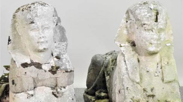 Lạ lùng tượng nhân sư Ai Cập được tìm thấy trong… vườn Anh: Nghe giá xong, chủ nhà đứng không vững - Ảnh 1.