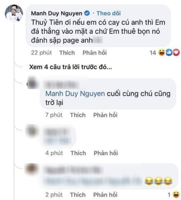 Độc quyền: Rộ nghi vấn Duy Mạnh tố Thuỷ Tiên - Trấn Thành đánh sập Facebook cá nhân, chính chủ lên tiếng! - Ảnh 3.