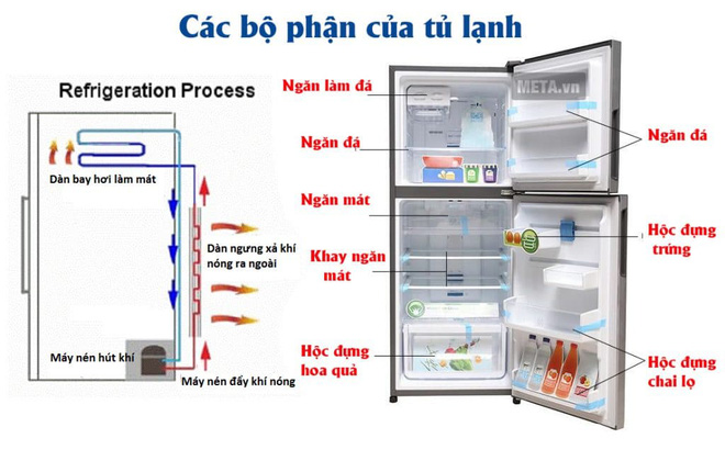 Tủ lạnh đầy ụ hay tủ lạnh trống không: Cái nào sẽ tốn điện hơn? - Ảnh 3.