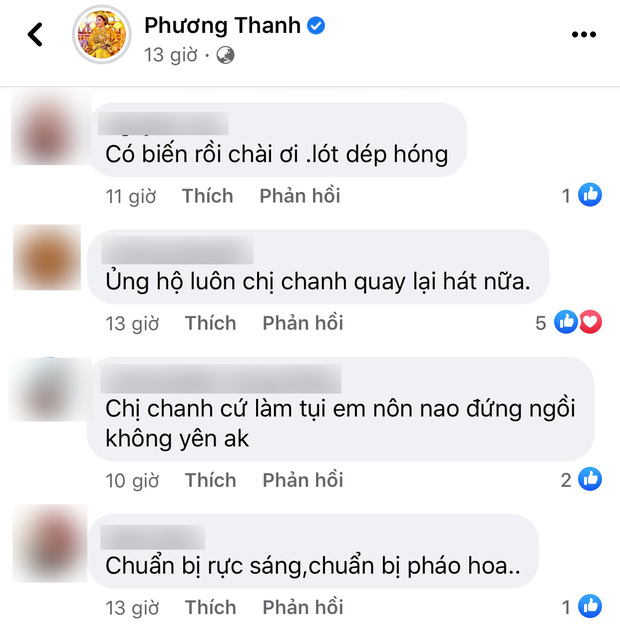 Phương Thanh úp mở: Showbiz chuẩn bị tinh thần, lên đèn, lên đồ sáng trưng luôn nhé - Ảnh 2.