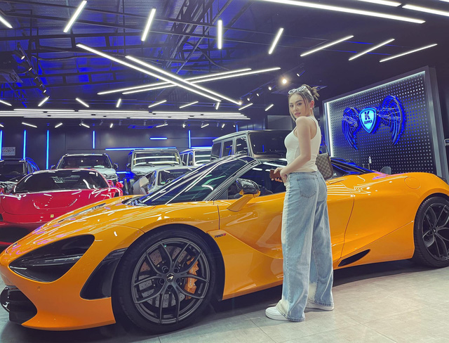Hot girl 9X bán quần áo tại TP. HCM chốt McLaren 720S Spider triệu đô chỉ sau 30 phút, ghép cặp với Mercedes-AMG G 63 độ Hermes - Ảnh 5.