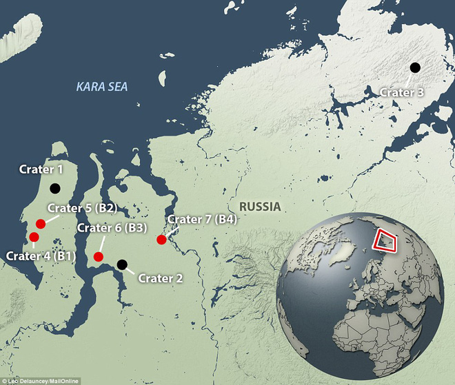 Hàng chục chiếc hố hình phễu khổng lồ được phát hiện ở Siberia, chúng đến từ đâu? - Ảnh 7.