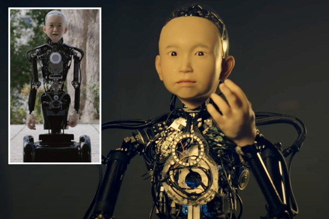 Nhật Bản tạo ra robot trẻ em biết chớp mắt, khuôn mặt có cảm xúc, nhìn vừa hiện đại vừa đáng sợ - Ảnh 10.
