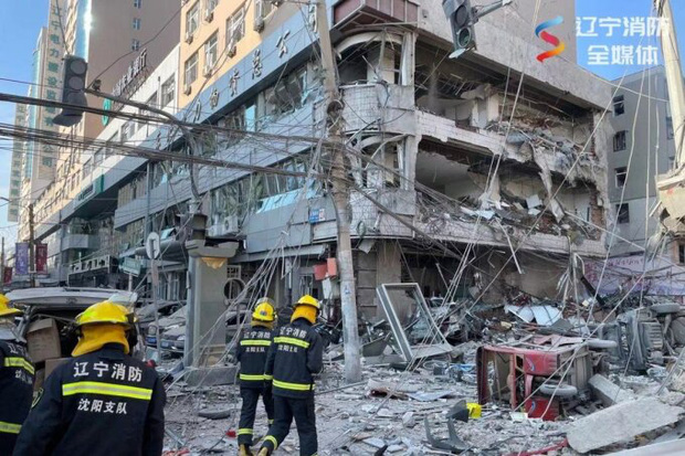 Nổ khí ga làm nát vụn một tòa nhà cao tầng, cả thành phố rung chấn kinh hoàng tại Trung Quốc - Ảnh 4.