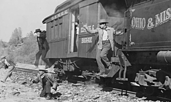 Vụ cướp xe lửa đầu tiên trong lịch sử đường sắt Mỹ - Ảnh 2.