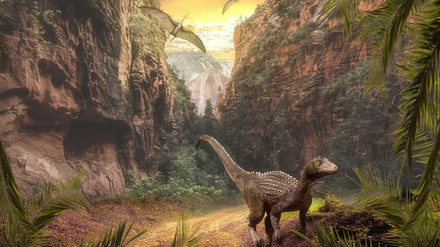 Phun trào núi lửa mở đường cho khủng long trở thành loài thống trị thế giới động vật cổ đại - Ảnh 1.
