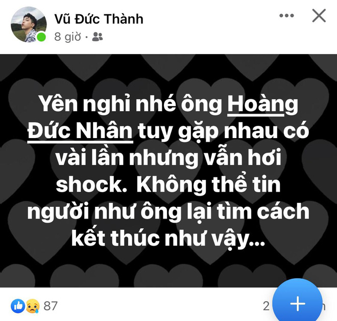 Toki Thành Thỏ sốc khi nghe tin Hoàng tử gió tự tử: Không thể tin người như ông lại tìm cách kết thúc như vậy  - Ảnh 1.