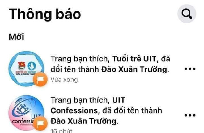 NÓNG: Fanpage của các trường Đại học lớn tại TP.HCM bị tấn công, đổi tên hàng loạt, có trang bị đổi thành tên bậy - Ảnh 4.