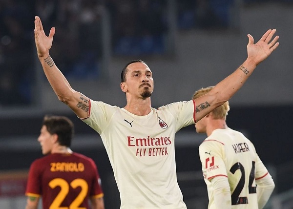 AS Roma 1-2 AC Milan: Mourinho bất lực trước Ibra - Ảnh 1.