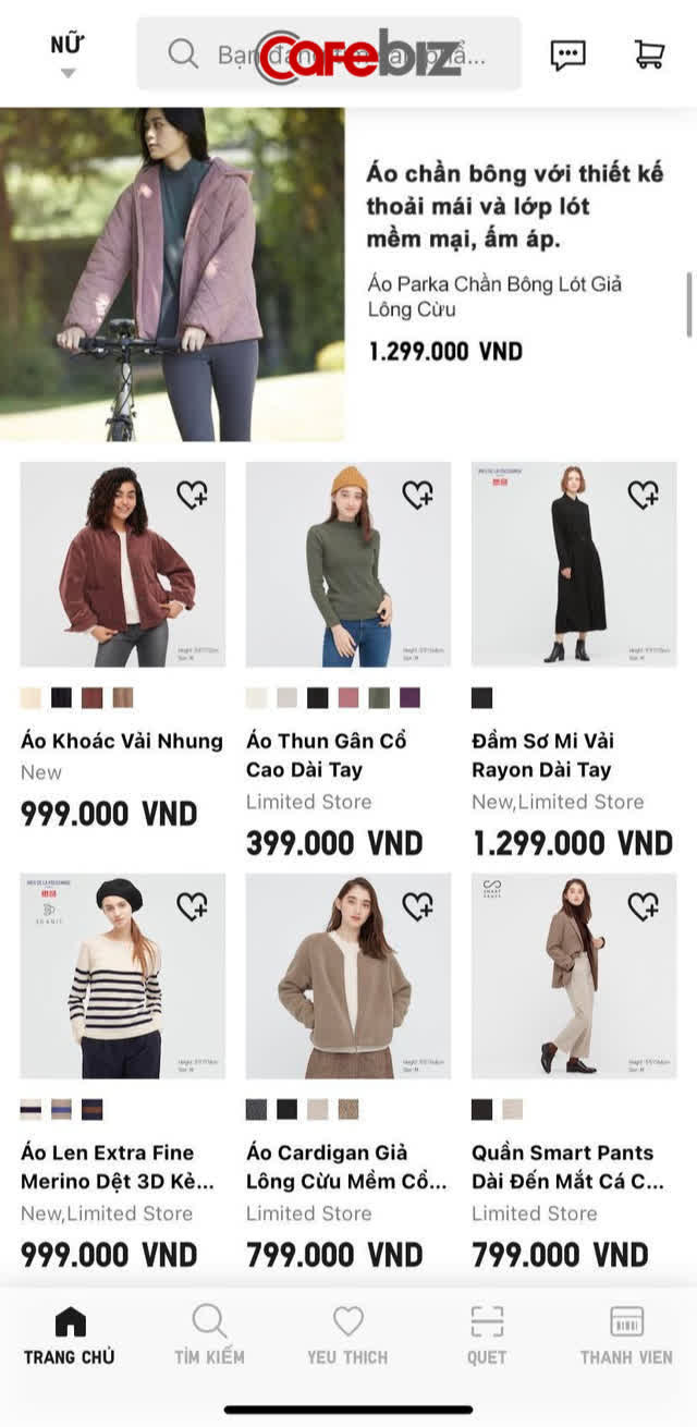 Tiếp bước Muji, Uniqlo đã chịu bán online! - Ảnh 1.