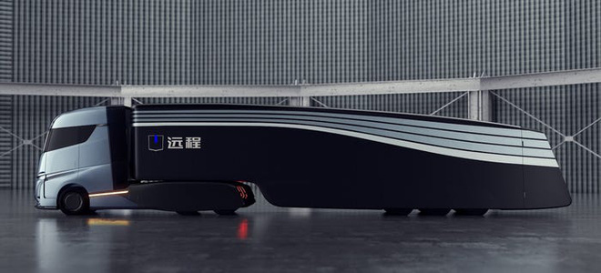 Hãng xe Trung Quốc ra mắt xe đầu kéo chạy điện có khả năng tự lái, tích hợp cả bếp, phòng tắm lẫn phòng ngủ - Ảnh 3. Hãng xe Trung Quốc ra mắt xe đầu kéo chạy điện có khả năng tự lái, tích hợp cả bếp, phòng tắm lẫn phòng ngủ - Ảnh 3.