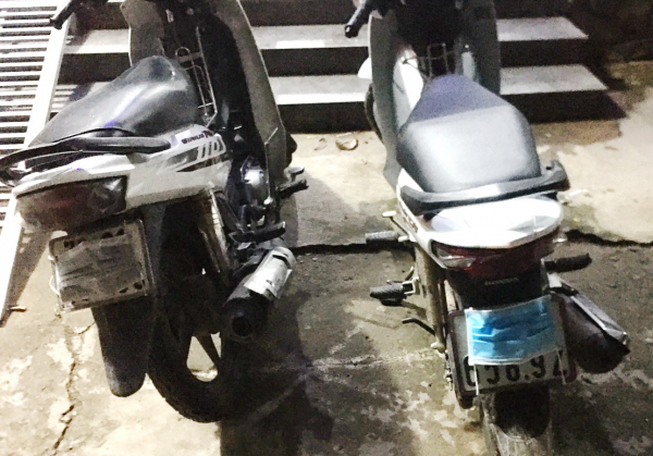 Ngăn chặn 3 nhóm đối tượng mang hung khí định hỗn chiến trong đêm - Ảnh 5.