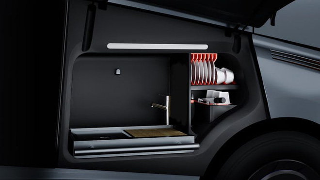 Hãng xe Trung Quốc ra mắt xe đầu kéo chạy điện có khả năng tự lái, tích hợp cả bếp, phòng tắm lẫn phòng ngủ - Ảnh 7. Hãng xe Trung Quốc ra mắt xe đầu kéo chạy điện có khả năng tự lái, tích hợp cả bếp, phòng tắm lẫn phòng ngủ - Ảnh 7.