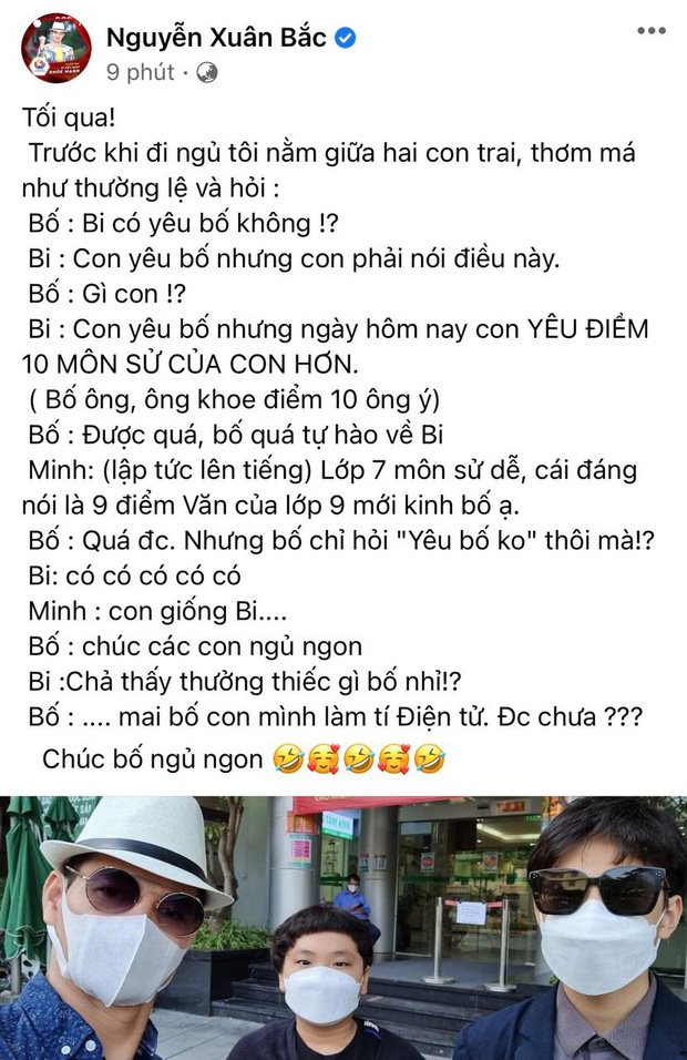 Xuân Bắc hỏi Yêu bố không?, 2 thánh hề trả lời cồng kềnh nhưng phụ huynh nào nghe cũng mát lòng! - Ảnh 1.