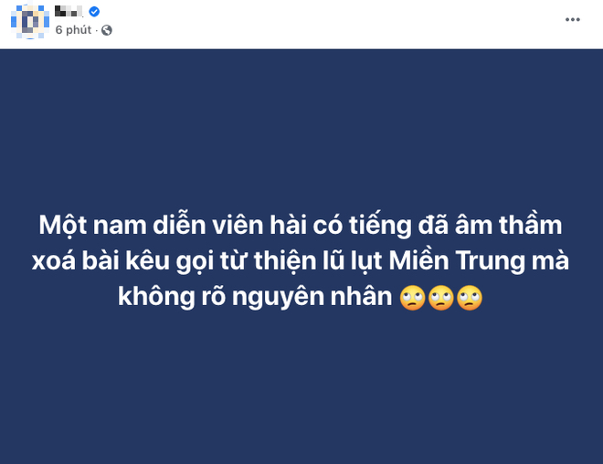 Rộ tin Anh Đức âm thầm xoá bài kêu gọi từ thiện hỗ trợ miền Trung năm 2020, thực hư thế nào? - Ảnh 3.