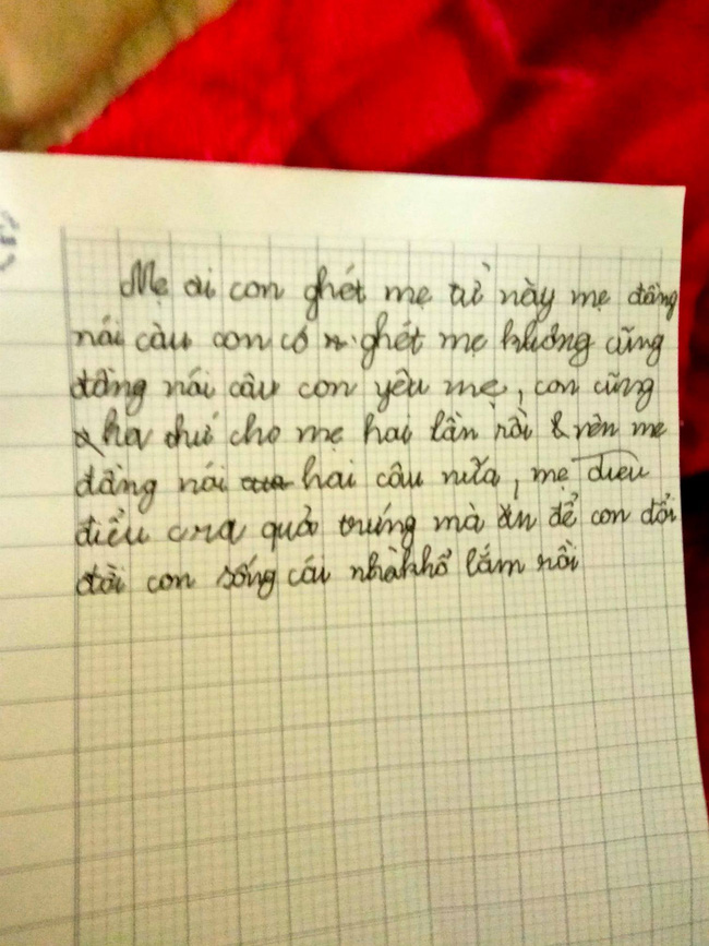 Lời nhắn con gái gửi đến mẹ: Mẹ đẻ quả trứng mà ăn, con sống trong cái nhà này khổ lắm - Ảnh 1.