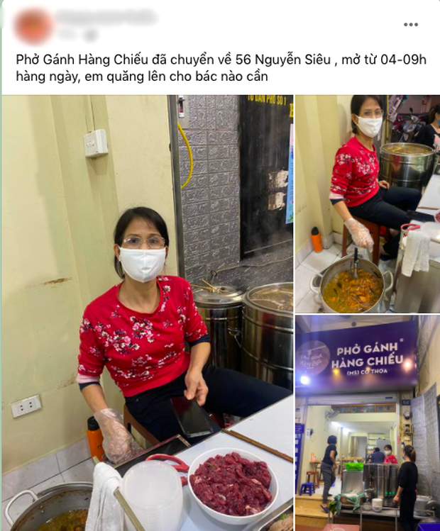 Phở gánh Hàng Chiếu đã mở cửa hàng to đẹp, dân mạng tiếc nuối một thú ăn khuya lừng lẫy Hà Nội một thời - Ảnh 4.