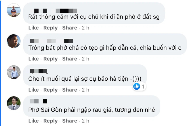 Tranh cãi một người ở Hà Nội than trời khi ăn tô Phở 85k ở Sài Gòn: Đất Sài Gòn ăn Phở khổ quá! - Ảnh 2.