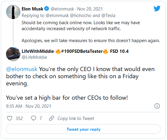 Khách hàng lên Twitter phàn nàn về xe Tesla, chỉ 3 phút sau Elon Musk đã đáp lại - Ảnh 2.