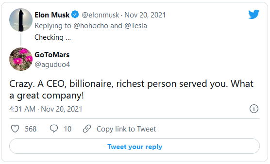 Khách hàng lên Twitter phàn nàn về xe Tesla, chỉ 3 phút sau Elon Musk đã đáp lại - Ảnh 3.