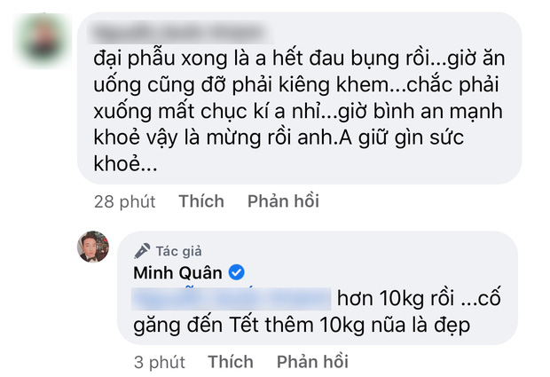 Minh Quân gây sốc khi đăng cận cảnh dạ dày bị cắt bỏ tới 80%, tiết lộ sụt hơn 10kg sau 40 ngày phẫu thuật - Ảnh 4.