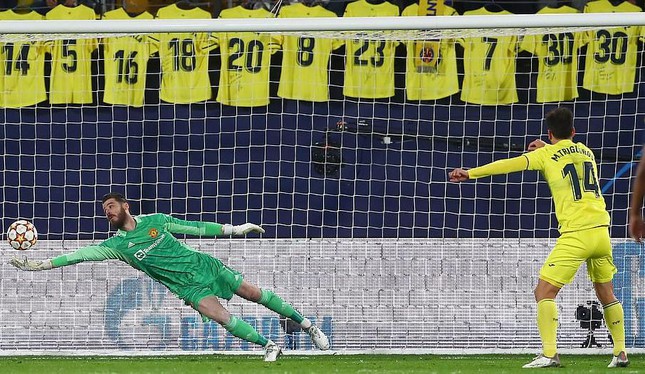Pha cứu thua không tưởng của De Gea khiến cầu thủ Villarreal phải khen ngợi - Ảnh 1.
