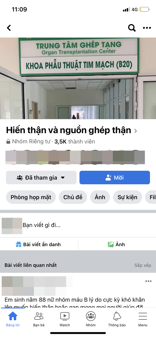 Phóng sự đặc biệt đường dây mua bán nội tạng - kỳ 1: Đằng sau những group hiến tạng nhân đạo và đoạn chat mồi người bán gây sốc - Ảnh 3.