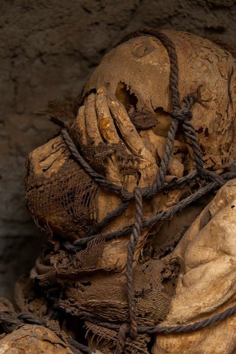 Xác ướp 800 năm tuổi bị trói trong tư thế kỳ lạ: Đi trước người Ai Cập nghìn năm - Ảnh 2.