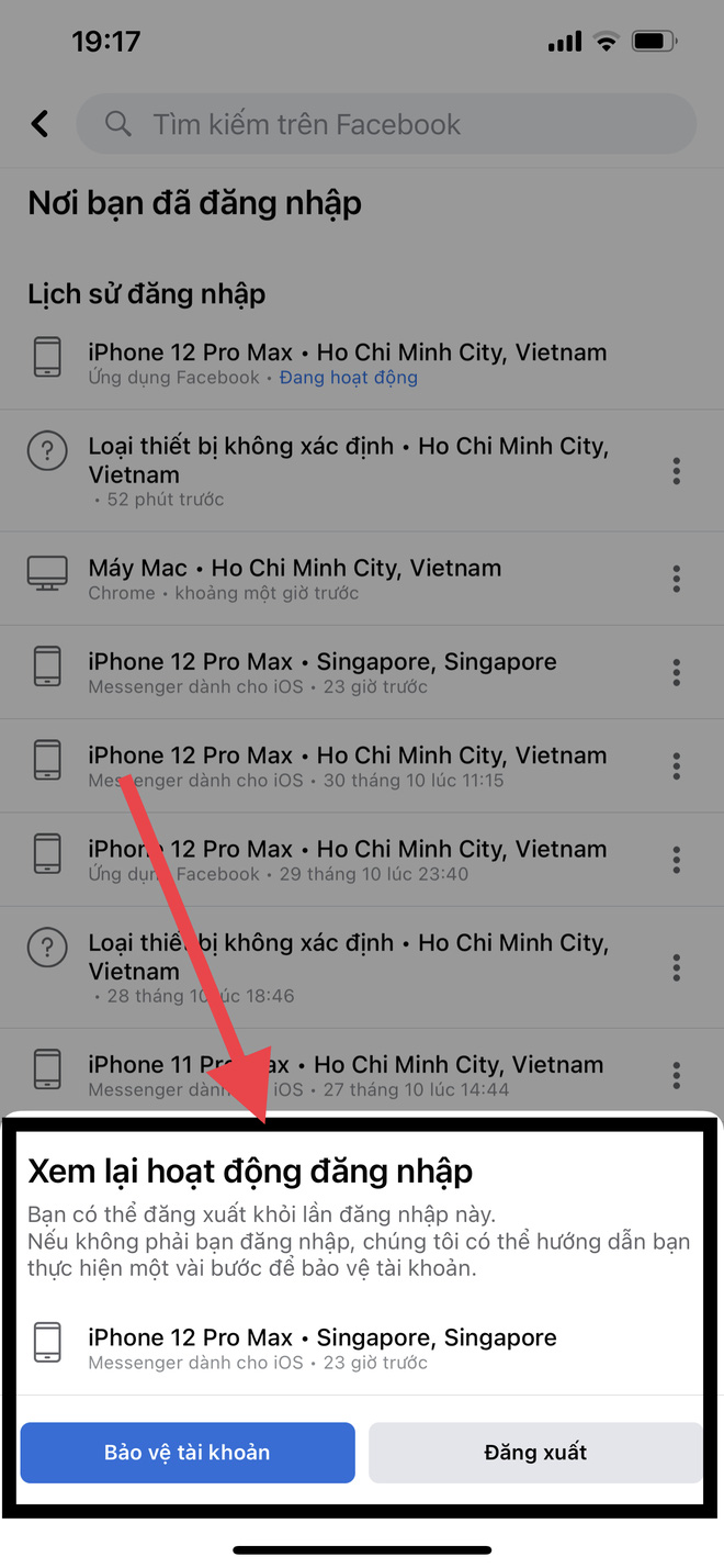 Messenger không có nút đăng xuất, làm sao để thoát tài khoản mà không phải xoá ứng dụng? - Ảnh 7.