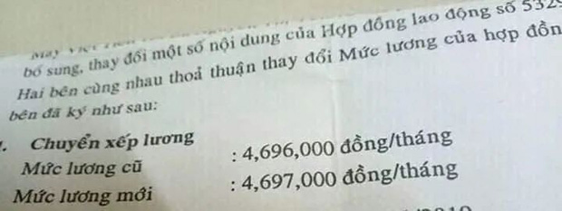 Sếp thông báo tăng lương, cô gái chưa kịp mừng đã liền khóc ngất khi nhìn vào dòng chữ này - Ảnh 1.