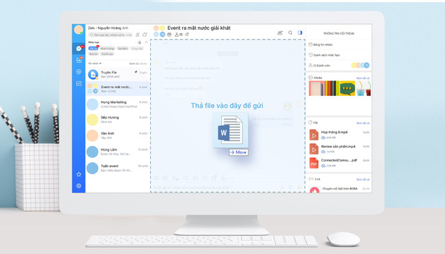 Một số tính năng trên Zalo giúp làm việc hiệu quả - Ảnh 1.