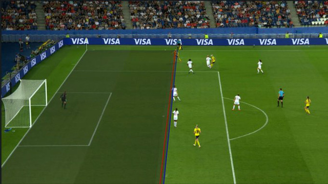 FIFA thử nghiệm công nghệ VAR mới xác định việt vị theo vị trí tay chân từng cầu thủ - Ảnh 2.