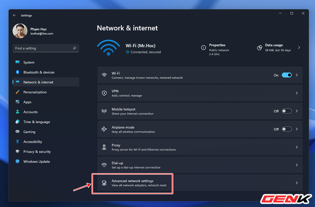 Làm gì khi lỡ quên mất mật khẩu Wi-Fi đã kết nối trong Windows 11? - Ảnh 4.