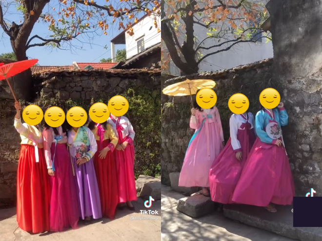 Già trẻ lớn bé mặc hanbok chụp ảnh check in ở cây hồng cổ Ninh Bình gây tranh cãi dữ dội: Vô lý vậy cũng làm được? - Ảnh 3.