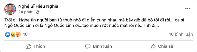 Ca sĩ Ngô Quốc Linh qua đời - Ảnh 2.