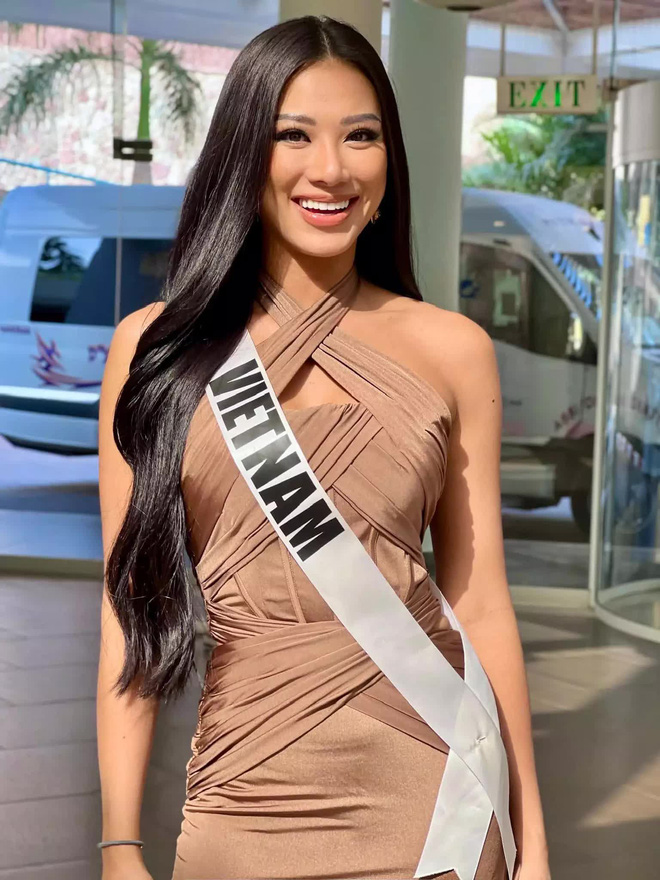 Kim Duyên hô vang 2 tiếng Việt Nam trong đêm Bán kết Miss Universe, có 1 điều khác biệt dàn đối thủ - Ảnh 5.