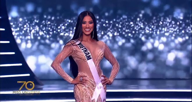 Zoom cận Kim Duyên trong đêm bán kết Miss Universe: Nhan sắc và thần thái đỉnh, cơ hội nào cho vị trí trong Top 5? - Ảnh 7.