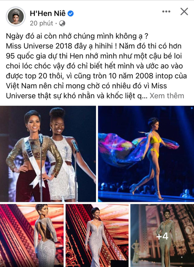Trước giờ Kim Duyên bước vào chung kết Miss Universe, HHen Niê nhắc gì về thành tích chấn động Vbiz - Ảnh 1.