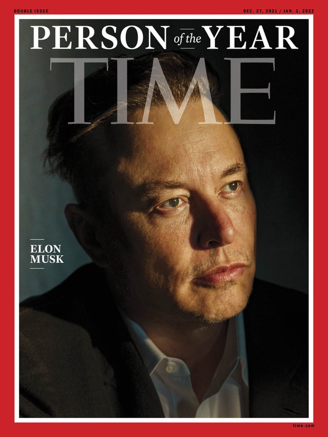  TIME vinh danh Elon Musk là Nhân vật của năm  - Ảnh 1.