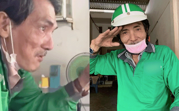 Thương Tín chạy shipper vì không muốn làm gánh nặng, một lần làm rõ chuyện "ăn bám" tiền mạnh thường quân