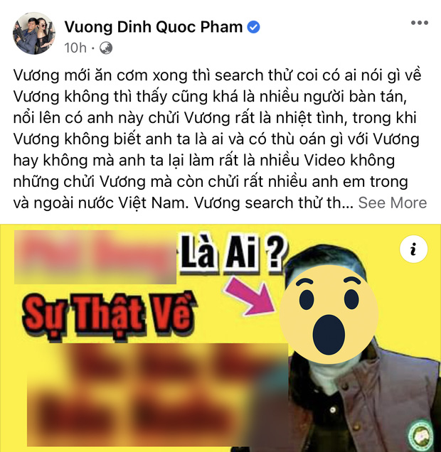 Lại có biến: Vương Phạm truy lùng kẻ “tố” mình gian dối vụ mua mảnh đất 11 triệu đô - Ảnh 3.