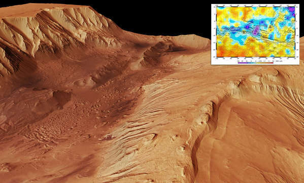 Tàu thăm dò ESA phát hiện nước nằm gần bề mặt sao Hỏa - Ảnh 1.